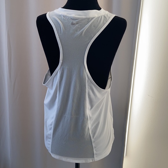 2/$15 Nike Dri-fit white tank top - Picture 3 of 7